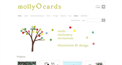 Desktop Screenshot of mollyocards.com